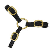 Hy Three Way Leather Coupling Brown